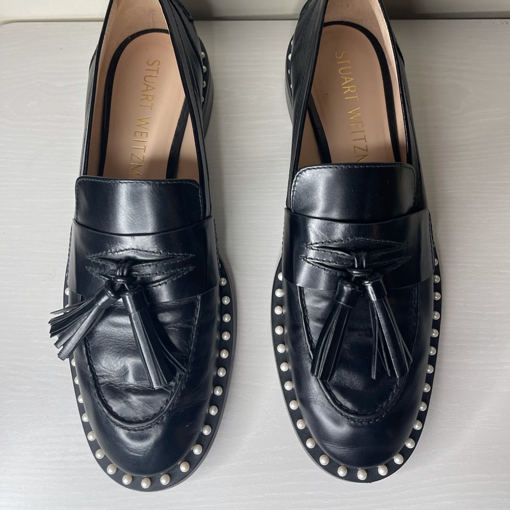 Stuart Weitzman Kaylene Loafers 10